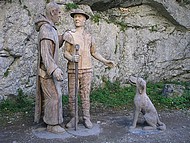 La "porte de l'enclos" en Grande Chartreuse