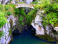 le pont romain entre le Duch de Savoie et la France.