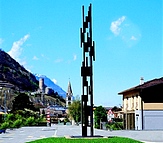 les ronds-points sculptures