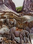 ici ce n��tait que le d�but d�un long p�riple � travers la montagne qui s�pare la Gaule de Rome.