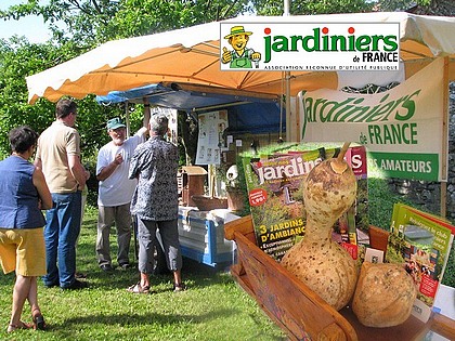 stand de l'association Jardiniers de France