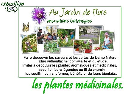 expo Au Jardin de Flore: les plantes mdicinales