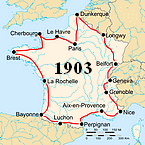 1903, le 1er tour de France