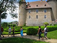 Chteau de Virieu, promenade aux jardins