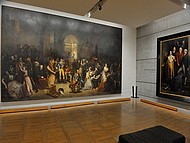 vnements historiques peints sur des toiles gigantesques
