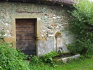 l'ancien four  pain, la fontaine de la source.