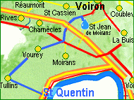 du gte  St Quentin sur Isre