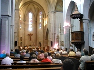 St Jean de Moirans, église intérieur