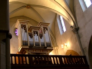 St Jean de Moirans, l'église, l'orgue