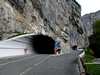 La mythique "Grands goulets" remplace par un tunnel.