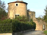 La tour du Chteau Fodal de Tullins