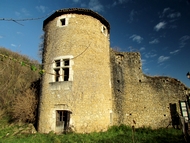 La tour du Chteau Fodal de Tullins