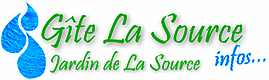 Le G�te de la Source et son jardin