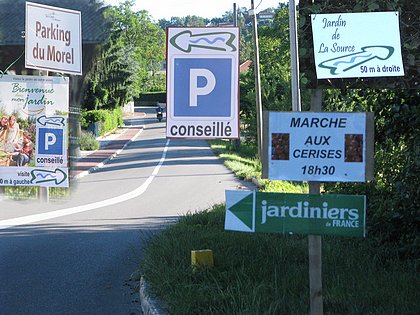 signaltique au village,