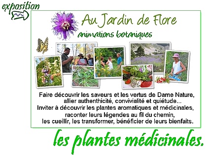 expo Au Jardin de Flore: les plantes mdicinales
